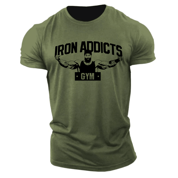 Men's IRON ADDICTS T-shirt