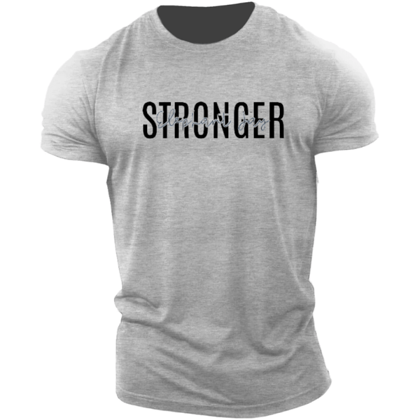 STRONGER Workout Cotton Tees