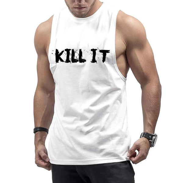 KILL IT Printed Workout Tank Tops