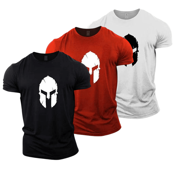 3 Pack Men's Graphic Muscle T-shirt