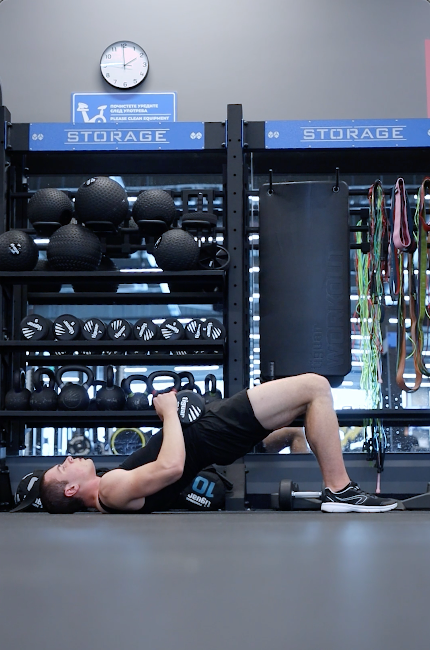 Glute Exercise 1: How to dumbbells glute bridge?