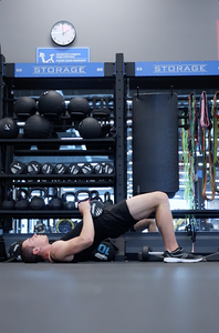 Glute Exercise 1: How to dumbbells glute bridge?