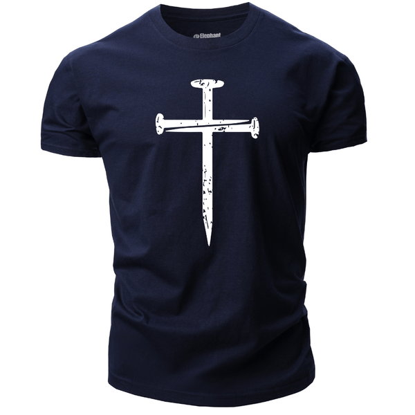 Men's Christian Cross Graphic T-Shirt