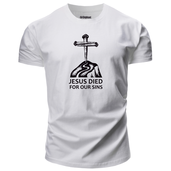 JESUS SAVED FOR OUR SINS Graphic T-shirt