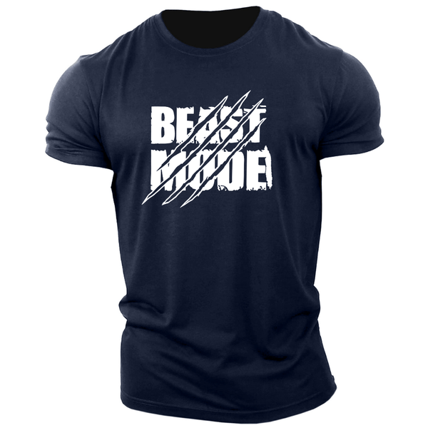 navy blue Men's BEAST MODE T-shirt