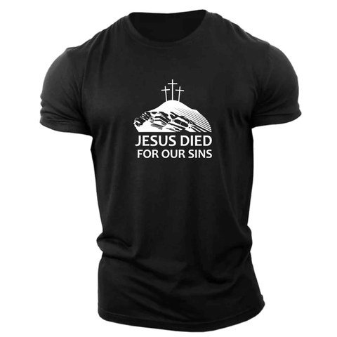JESUS SAVED FOR OUR SINS T-shirt for Men