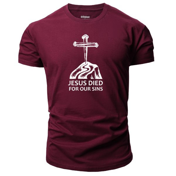 JESUS SAVED FOR OUR SINS Graphic T-shirt