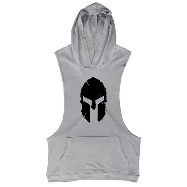 Men's Spartan Hoodie Tank Tops