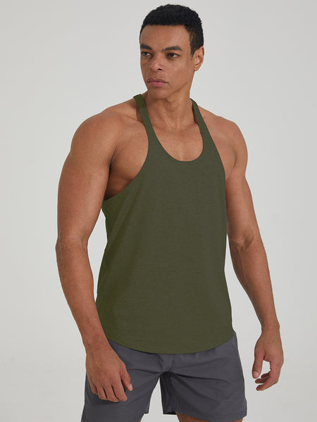 Men's Blank Gym Stringers Curved Bottoms
