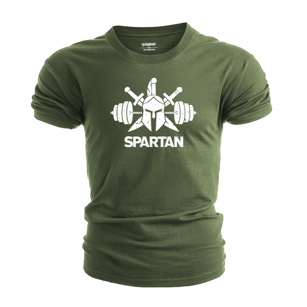 Men's SPARTAN BARBELL T-Shirt