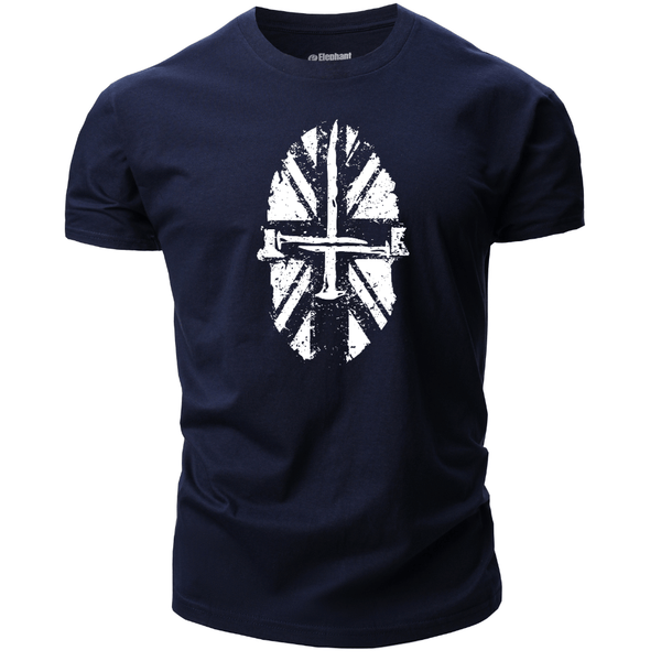 navy blue Men's Spartan Graphic T-Shirt