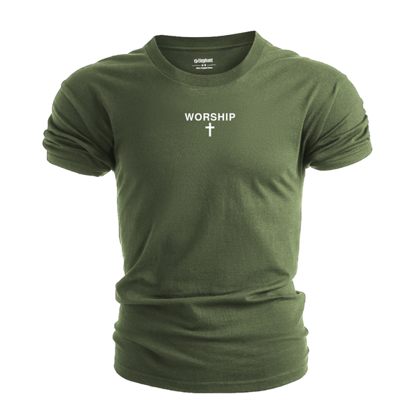 Men's WORSHIP Cross T-shirt