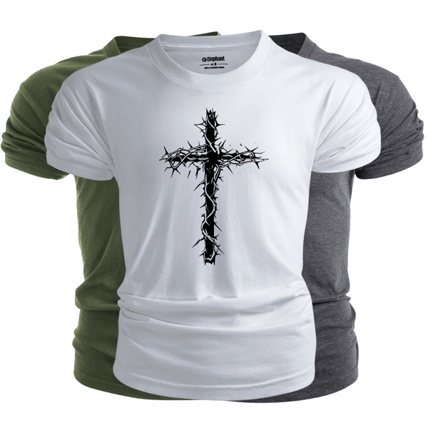 3 Pack Men's Cross T-Shirt