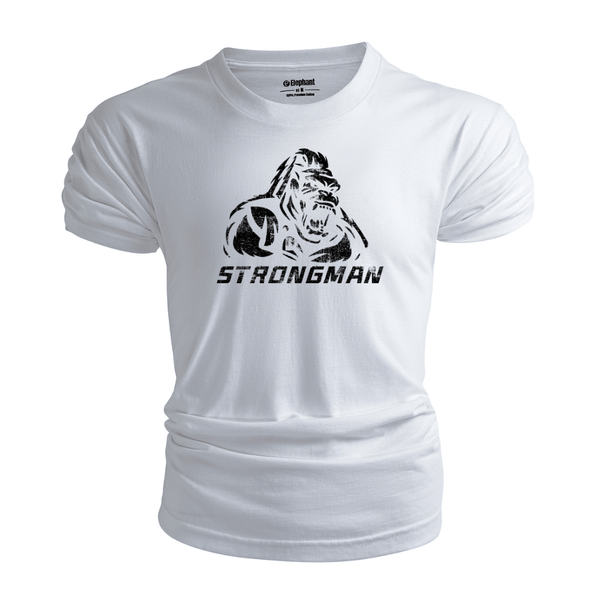 Men's Strong Man Graphic T-Shirt