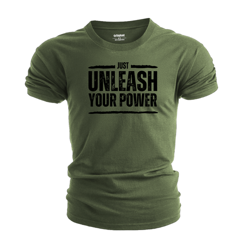 Men's JUST UNLEASH YOUR POWER T-shirt