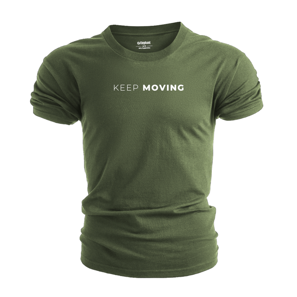 KEEP MOVING Inspirational T-shirt/Tees
