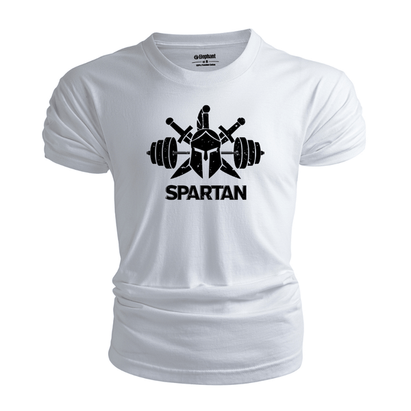 Men's SPARTAN BARBELL T-Shirt