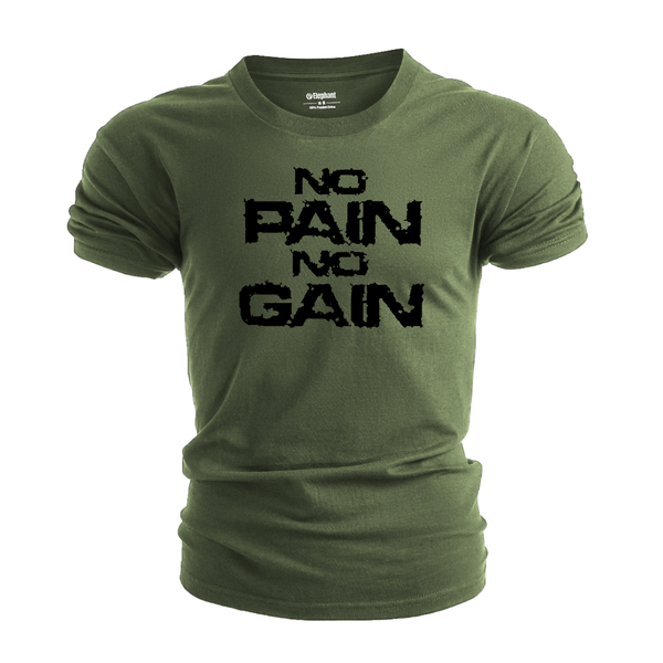 Men's NO PAIN NO GAIN Short Sleeve T-shirt
