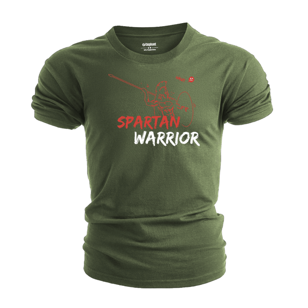 Spartan Warriors Graphic Tees for men