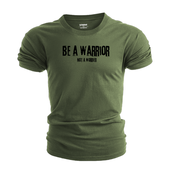 Men's Be a warrior, not a worrier T-Shirt