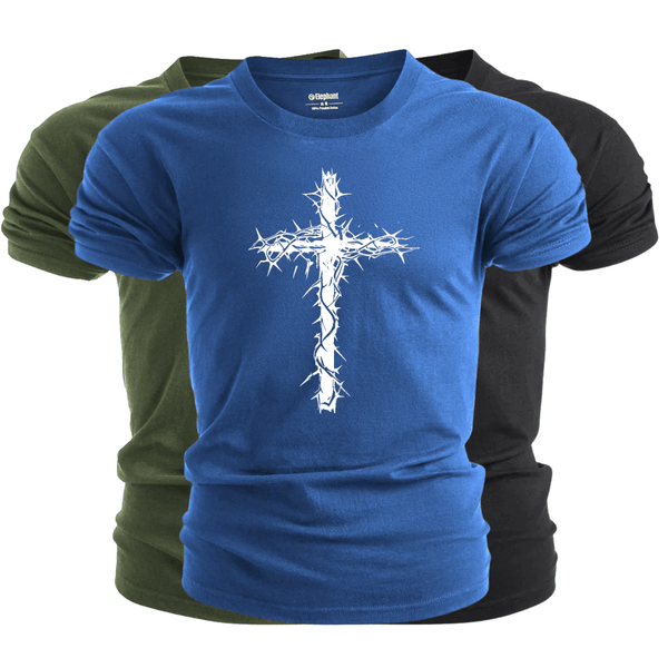 3 Pack Men's Cross T-Shirt