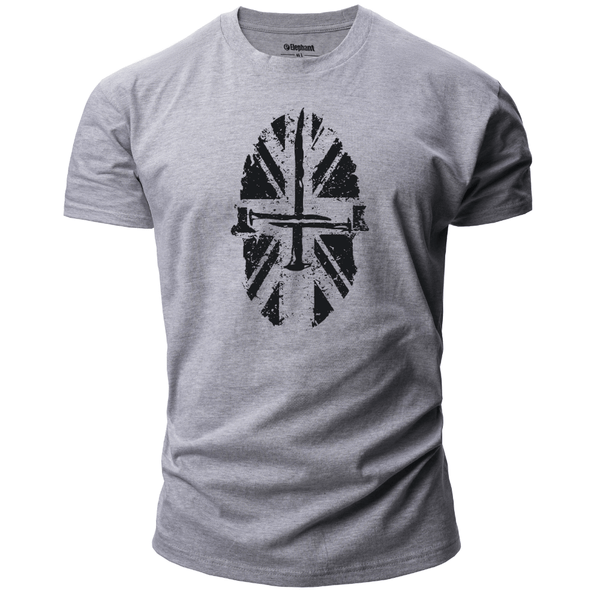 sport grey Men's Spartan Graphic T-Shirt