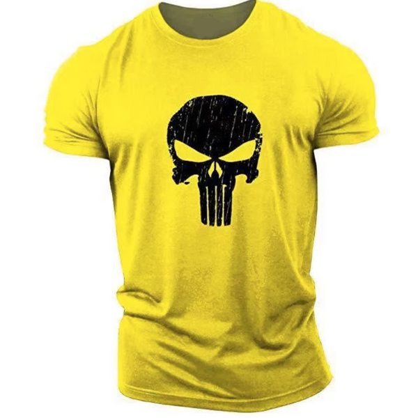 Men's Funny Graphic Fitness Workout T-shirt