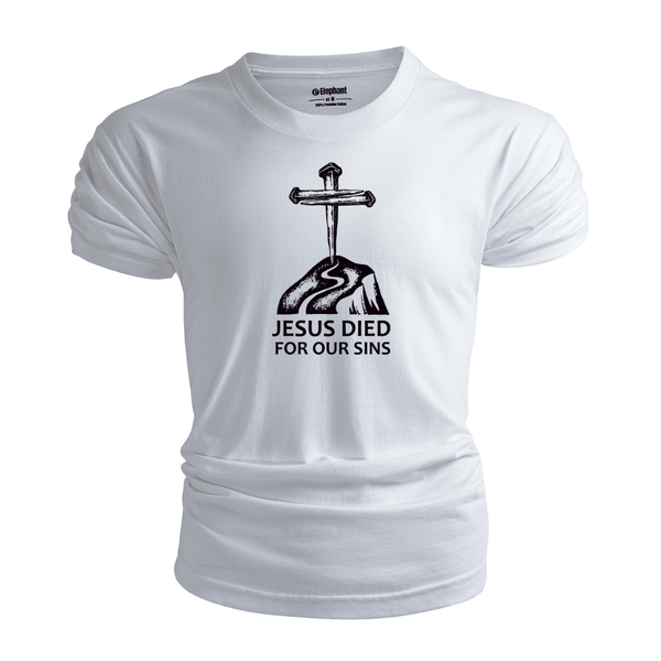 JESUS SAVED FOR OUR SINS Graphic T-shirt