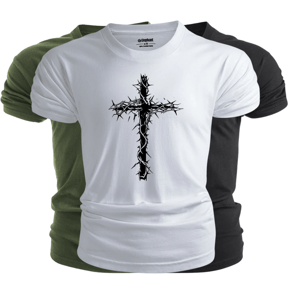 3 Pack Men's Cross T-Shirt