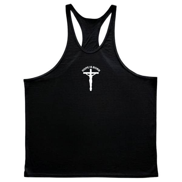 HOPE IS BORN Men's Stringer Tank Tops
