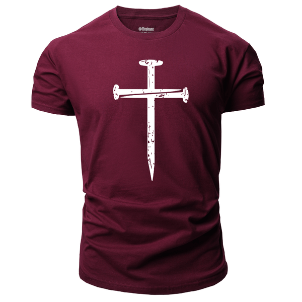 Men's Christian Cross Graphic T-Shirt