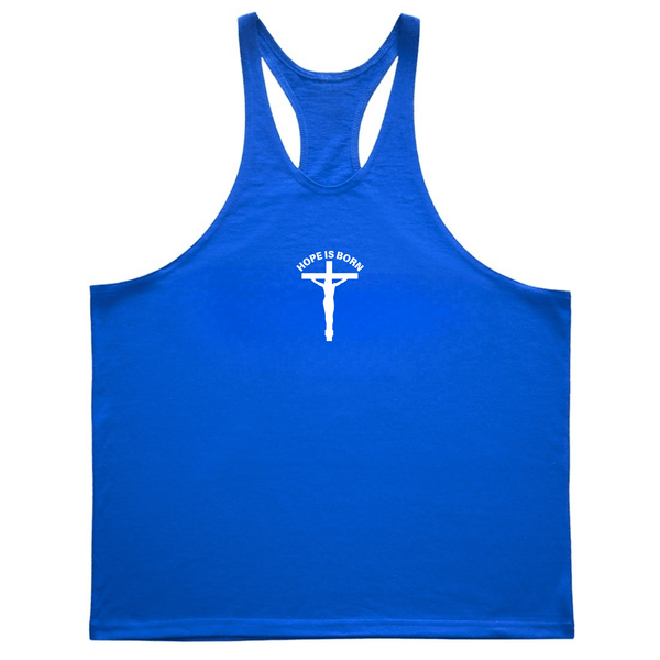 HOPE IS BORN Men's Stringer Tank Tops