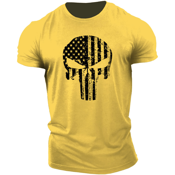 Men's Skull Fitness T-Shirt