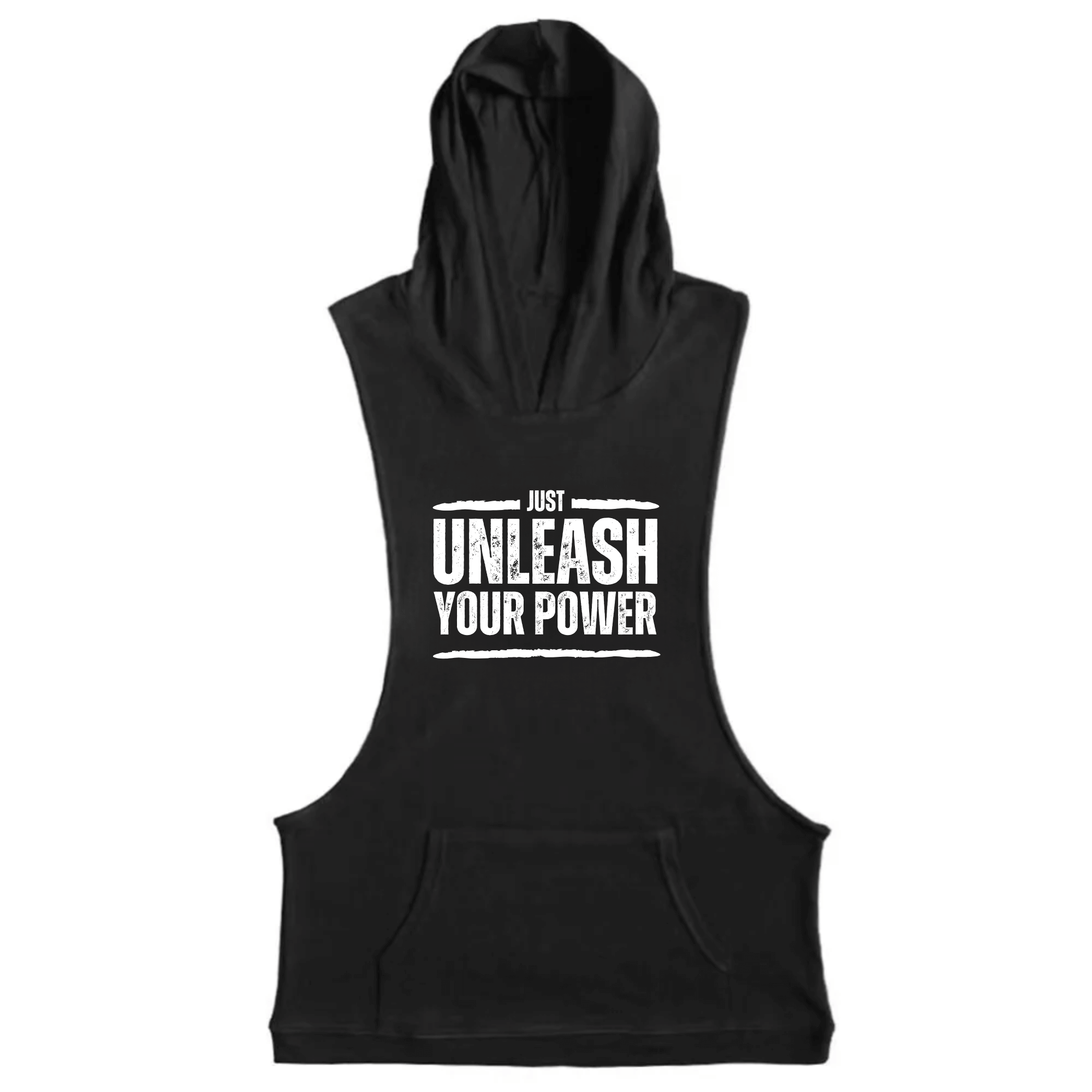 Men's UNLEASH YOUR POWER Hooded Tank Tops