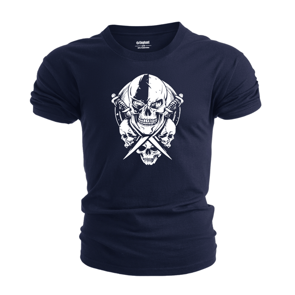 Men's Four Skull T-Shirt
