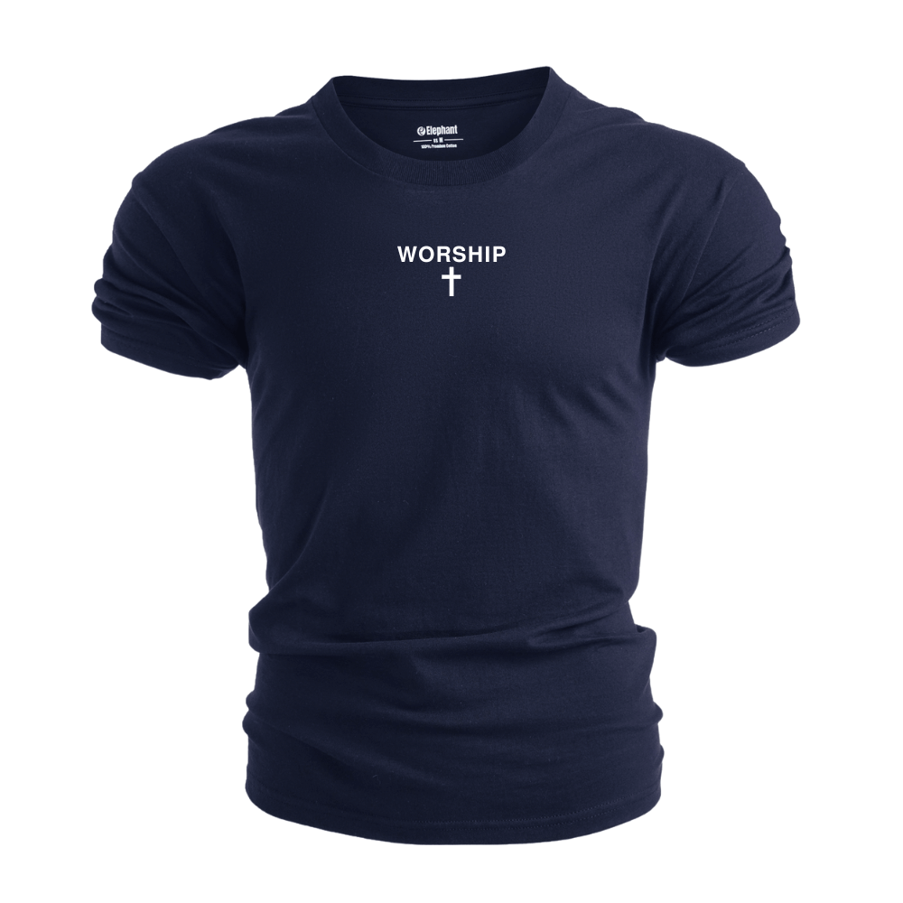 Men's WORSHIP Cross T-shirt