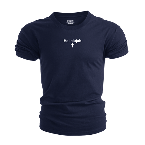 Men's Hallelujah Cross Short Sleeve T-shirt