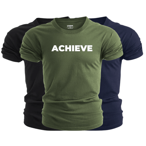 3 Pack Men's ACHIEVE T-Shirt