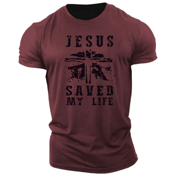 JESUS SAVED MY LIFE Tees