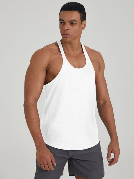 Men's Blank Gym Stringers Curved Bottoms