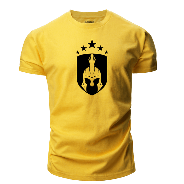 yellow Men's Spartan Short Sleeve T-Shirt