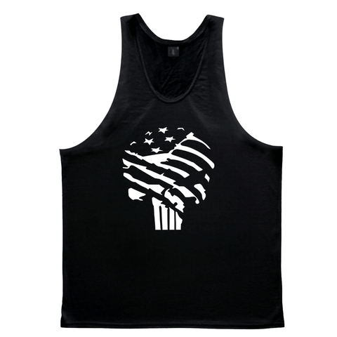 Men's Skull Graphic Fitness Tank Tops