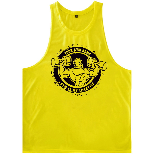Men's Sleeveless Fitness T-shirt