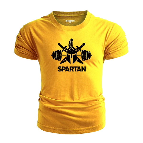 Men's SPARTAN BARBELL T-Shirt