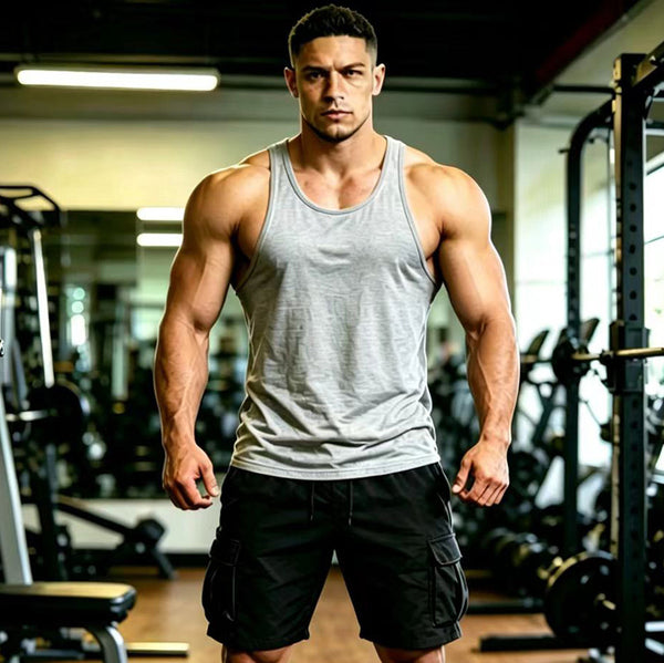 Men's Cotton Gym Tank