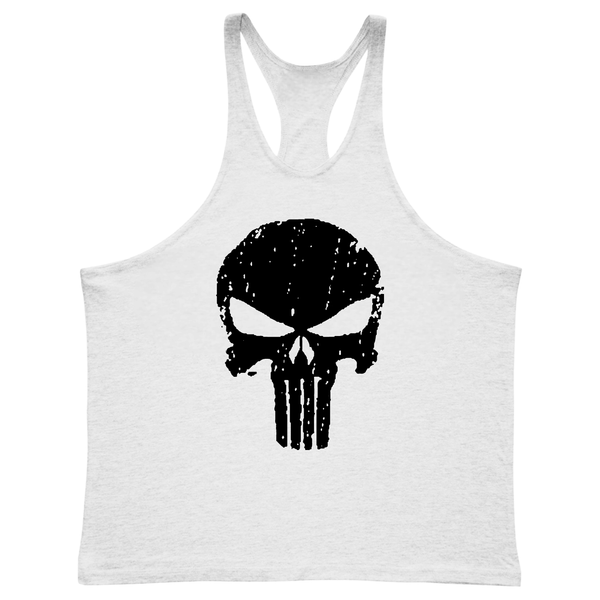 Men's Skull Graphic Gym Tank Tops