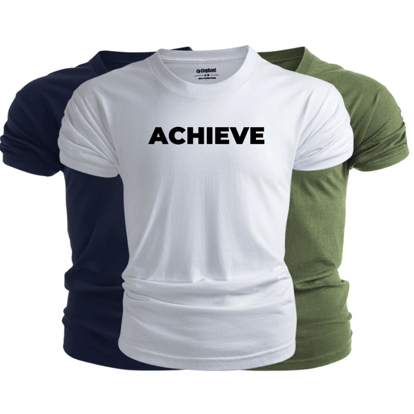 3 Pack Men's ACHIEVE T-Shirt