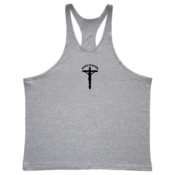 HOPE IS BORN Men's Stringer Tank Tops