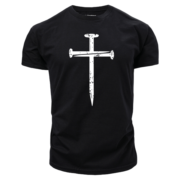 Men's Christian Cross Graphic T-Shirt