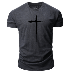 Men's Christian Cross Graphic T-Shirt
